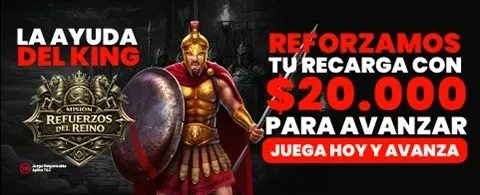 Bono de Recarga Miércoles promotion banner